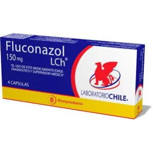 FLUCONAZOL BE 150MG CAPS. X4 (CHILE) BIOEQUIVALENTE