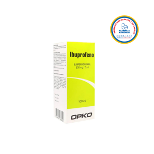 IBUPROFENO 200MG/5ML SUSP ORAL X100 ML (OPKO) CENABAST