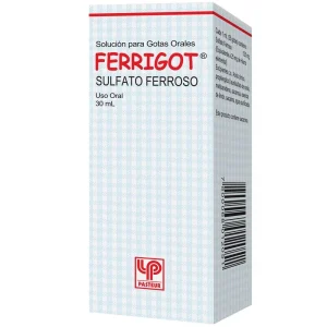 FERRIGOT 125MG / ML GOTAS X 30 ML (SULFATO FERROSO)