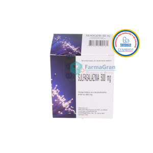 SULFASALAZINA 500MG COMP REC ENT X100 CENABAST