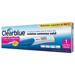 Clearblue – Test de embarazo digital con indicador de semanas 1 ud